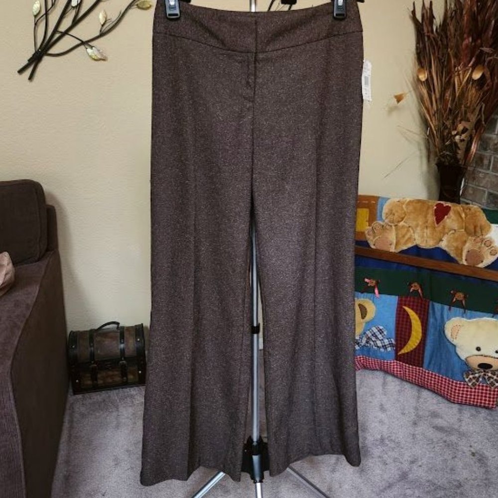 NWT S & D brown dress pant sz 6